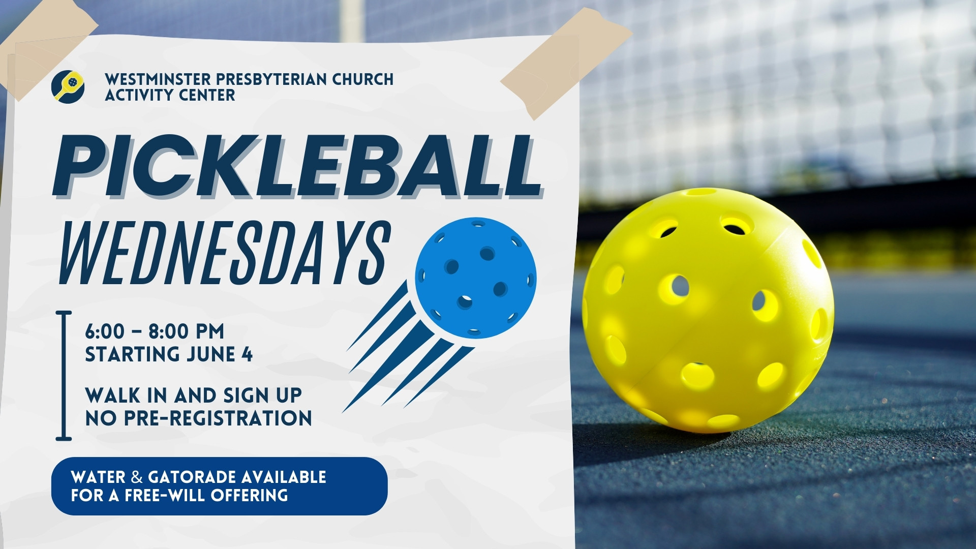 Pickleball Wednesdays